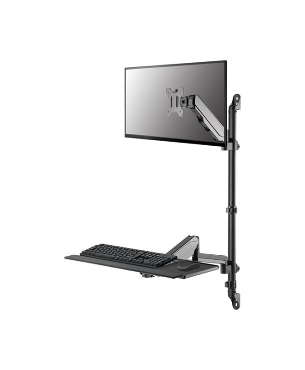 Neomounts Mounting Kit (Sit-Stand Desk and  Monitor Arm) 17"-32"  Black WL90-325BL1