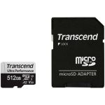 Transcend USD340S SDXC 512GB CL10 U3 V30 A2 + Adapter TS512GUSD340S