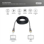Digitus Hybrid Fiber Optic Cable Hdmi To Hdmi 4K 20m AK-330125-200-S - Image 5