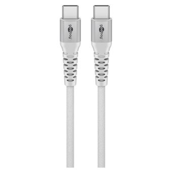 Goobay USB-C 2.0 Male - USB-C Male 60W White 1m 70193