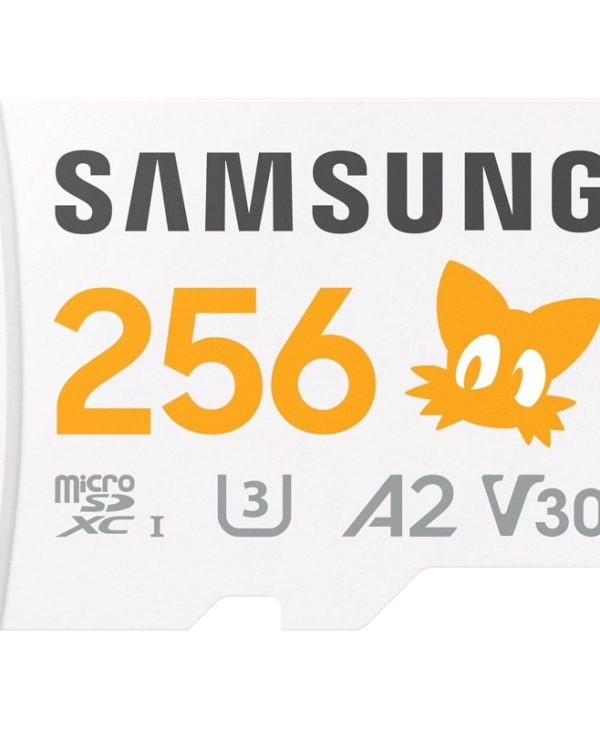Samsung Pro Plus Sonic the Hedgehog Kit MicroSDXC 256GB UHS-I U3 A2 Class10 MB-MD256SA/LC1