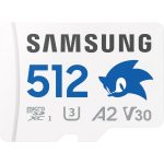 Samsung Pro Plus Sonic the Hedgehog Kit MicroSDXC 512GB UHS-I U3 A2 Class10 MB-MD512SA/LC1