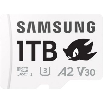 Samsung Pro Plus Sonic the Hedgehog Kit MicroSDXD 1TB UHS-I U3 A2 Class10 MB-MD1T0SA/LC1