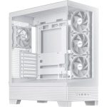 Asus A31 PLUS Gaming Midi Tower Case Wraparound Tempered Glass A-RGB BTF White 90DC00R3-B19000 - Image 2
