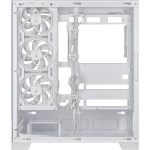 Asus A31 PLUS Gaming Midi Tower Case Wraparound Tempered Glass A-RGB BTF White 90DC00R3-B19000 - Image 5