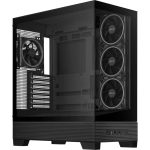 Asus A31 PLUS Gaming Midi Tower Case Wraparound Tempered Glass A-RGB BTF Black 90DC00R0-B19000 - Image 2