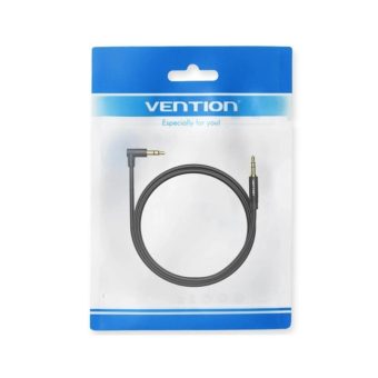 Vention 3.5mm Male - 90° 3.5mm Male 0.5M Black BAKBD-T