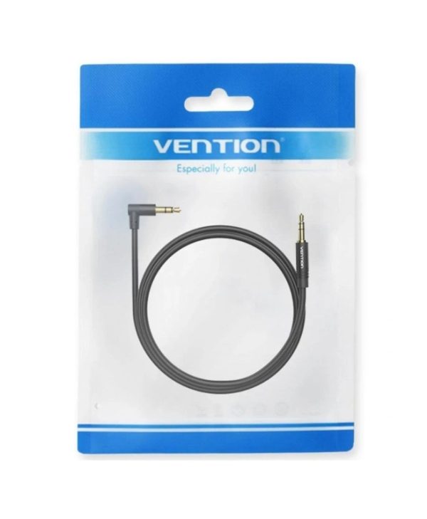 Vention 3.5mm Male - 90° 3.5mm Male 0.5M Black BAKBD-T