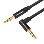Vention 3.5mm Male - 90° 3.5mm Male 0.5M Black BAKBD-T - Image 2