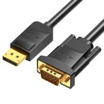 Vention DisplayPort Male to VGA Male Black 2M HBLBH