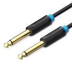 Vention 6.3mm Male to 6.3mm Male Black 10m BAABL