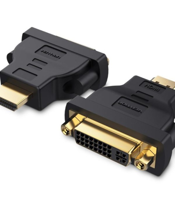 Vention HDMI Male to DVI-I Female Black ECCB0