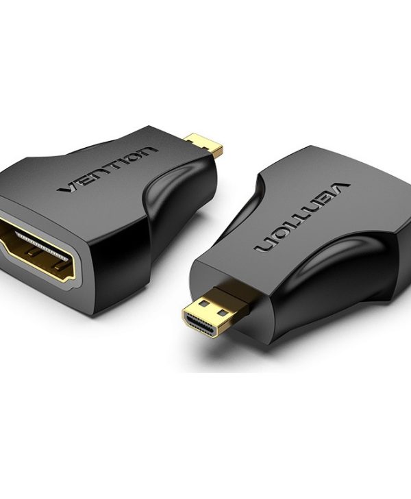 Vention microHDMI Male to HDMI Female Black AITB0