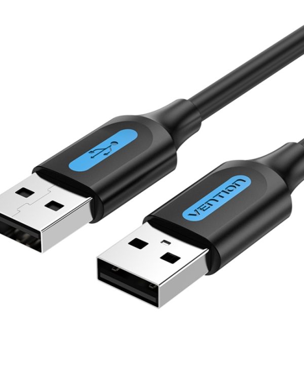 Vention USB 2.0 USB-A Male to USB-A Male 1m Black COJBF