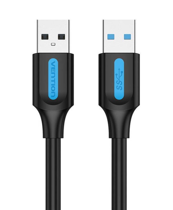 Vention USB 3.0 USB-A Male to USB-A Male 0.5m Black CONBD