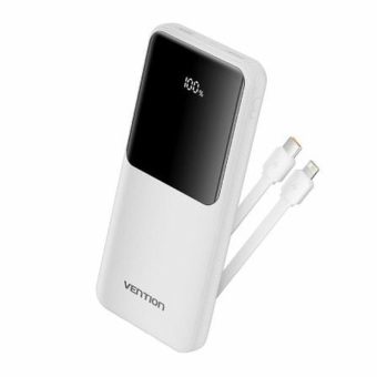 Vention 10.000mAh 22.5W Power Bank White FHOW0