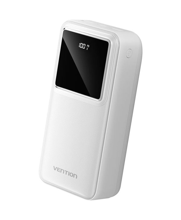 Vention 30.000mAh 22.5W Power Bank White FHMW0