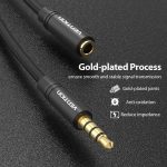 Vention Braided 3.5mm Male to 3.5mm Female Black 2M BHBBH - Image 2
