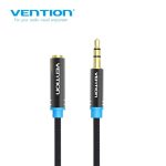Vention Braided 3.5mm Male to 3.5mm Female 1M BlackVAB-B06-B100-M - Image 2