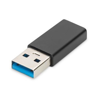 Digitus Adapter USB-A 3.0 Male to USB-C Female Black AK-300524-000-S