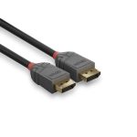 Lindy DisplayPort Male to DisplayPort Male 2m Black 36482 - Image 2