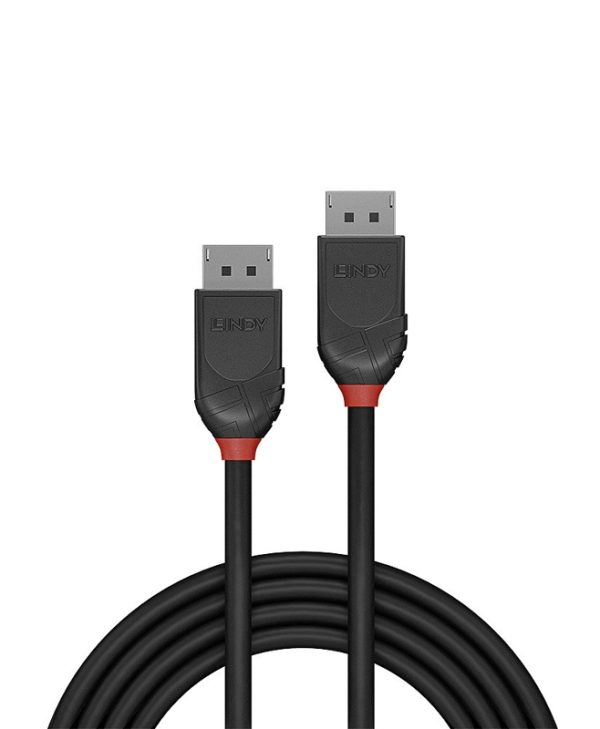 Lindy DisplayPort Male to DisplayPort Male 3m Black 36493
