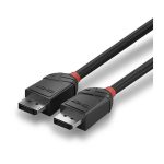 Lindy DisplayPort Male to DisplayPort Male 3m Black 36493 - Image 2