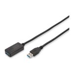 Digitus USB-A 3.0 Male/Female Active Extension 5m Black DA-73104 - Image 4
