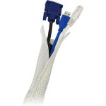 Logilink FlexWrap Cable Sleeve 1,8m Gray KAB0007 - Image 2