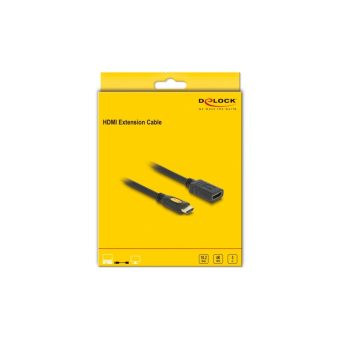 Delock Extension Cable HDMI 1.4 Male/Female 4k 30 Hz Black 3m 83081