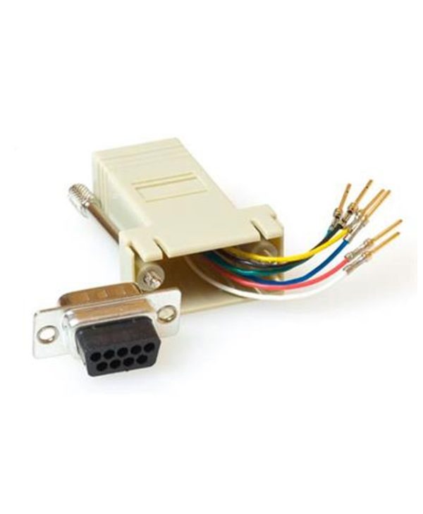 Intronics VGA Female to RJ45 Female White TD09F8