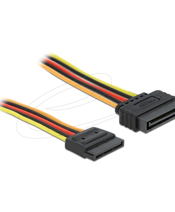 Delock Extension Cable Sata Male to Sata Female 50cm Black 60132
