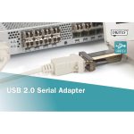 Digitus RS-232 Male to USB-A 2.0 Male Black DA-70167 - Image 4