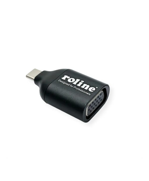 Roline USB-C Male to VGA Female Black 12.03.3228-10
