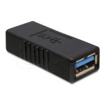Delock USB-A 2.0 Female to USB-A 2.0 Female Black 65175