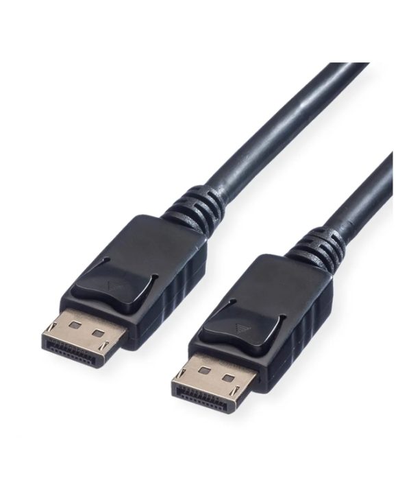 Value DisplayPort Male to DisplayPort Male 7.5m Black 11.99.5765-10