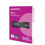 Adata SC610 500 GB USB-A 3.1 Black SC610-500G-CBK/RD