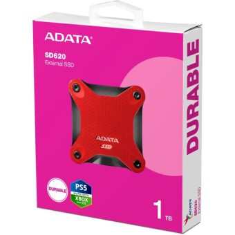 Adata SD620 External SSD 1TB USB 3.0 Micro-B Red SD620-1TCRD