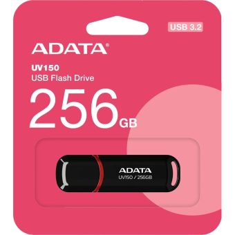 Adata UV150 256 GB USB-A 3.0 Black AUV150-256G-RBK