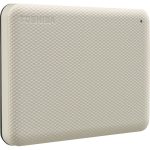 Toshiba Canvio Advance 1 TB USB 3.0 Micro-B Light Beige HDTCA10EW3AA - Image 3