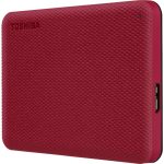 Toshiba Canvio Advance 4 TB USB 3.0 Micro-B Red HDTCA40ER3CA - Image 4