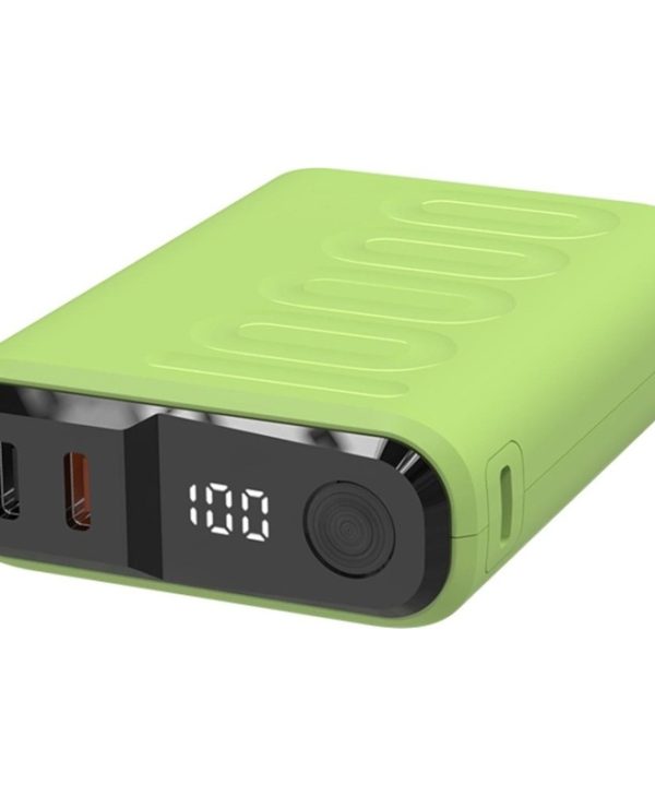 Ultron RealPower Powerbank PB-10000C PD+ 3x USB-C 10000mAh Light Green 458438