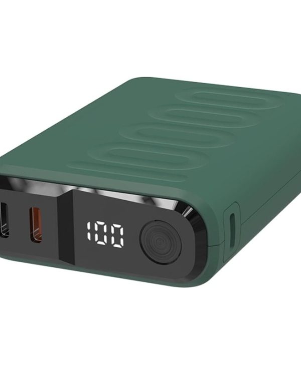 Ultron RealPower Powerbank PB-10000C PD+ 3x USB-C 10000mAh Dark Green 458438