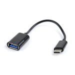 Cablexpert USB-C Male to USB-A 3.0 Female 0.2m Black A-OTG-CMAF2-01