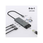 TP-Link USB-C 6-Port Docking Station 100W PD HDMI 4K Grey UH6120C - Image 5