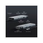TP-Link USB-C 6-Port Docking Station 100W PD HDMI 4K Grey UH6120C - Image 7
