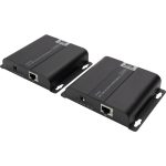 Digitus Professional HMDI 4K/30Hz Extender Up to 120m IR Remote UTP Cat5/6 Black DS-55124