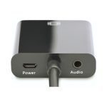 Digitus MicroHDMI Male to VGA / 3.5mm Adapter Black DA-70460 - Image 3