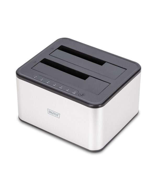 Digitus USB-B 3.0 2.5"/3.5" HDD Docking Station Silver DA-71540-2