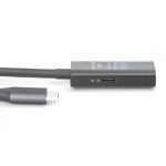 Digitus USB-C 3.0 Male to USB-A 3.0 Female 10m Active Extension Black DA-73111 - Image 3